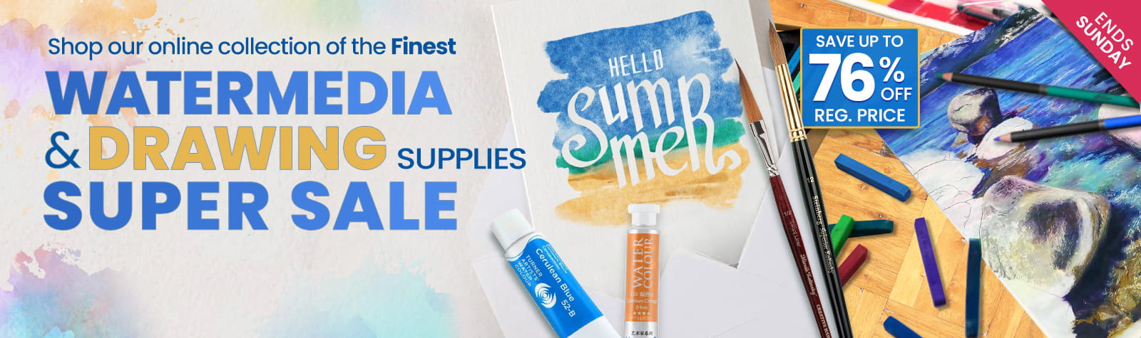 Shop the best of watermedia and drawing supplies super sale 