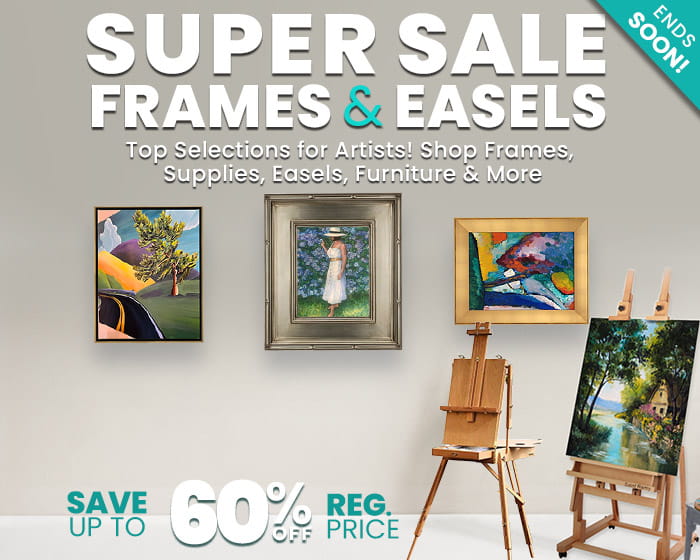 Frames and easels super sale - top selection for artist at great savings