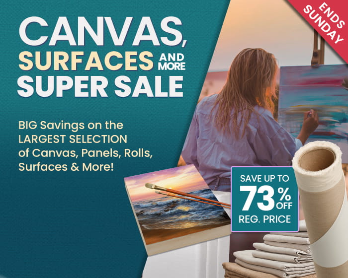 Shop Jerry's Canvas, surfaces and more super sale - up to 70 percent off reg. prices