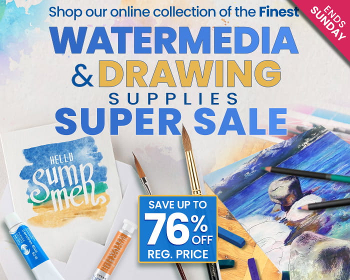 Shop the best of watermedia and drawing supplies super sale 