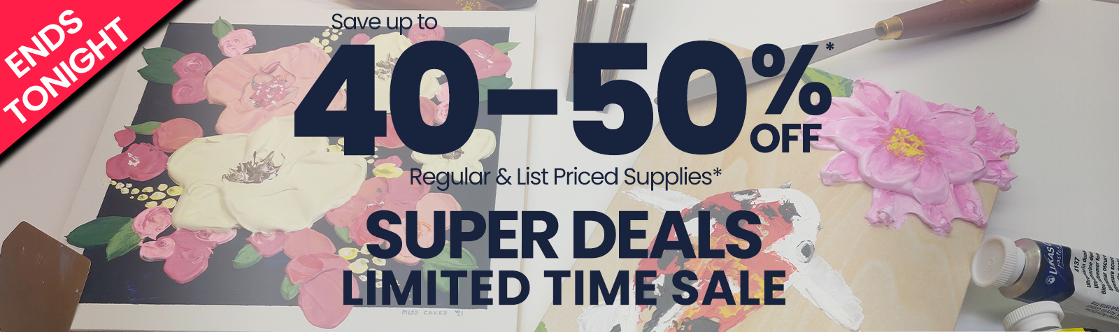 Save up to 50% Off Regular & List - Limited Time Sale