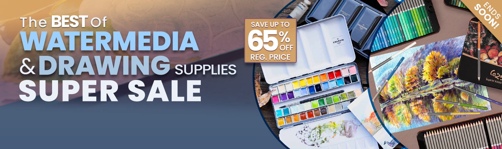 Shop the best of watermedia and drawing supplies super sale