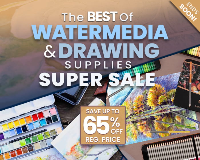 Shop the best of watermedia and drawing supplies super sale