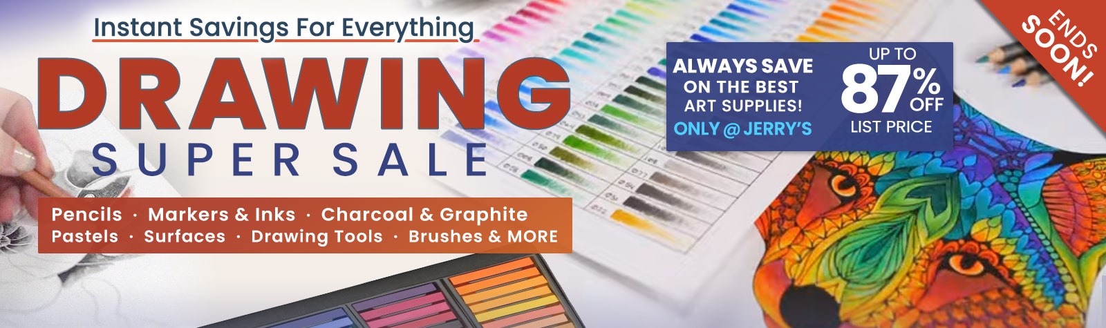 Instant Savings for Everything Drawing Super Sale