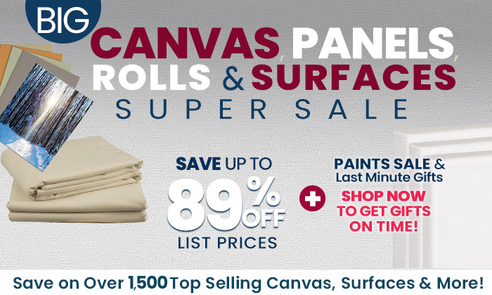 Massive Canvases & Surfaces Super Sale