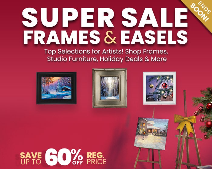Super Sale on Frames & Easels - Up to 60% Off Reg. Price