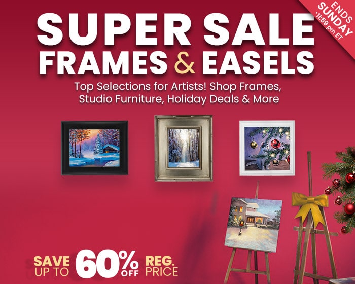 Super Sale on Frames & Easels - Up to 60% Off Reg. Price
