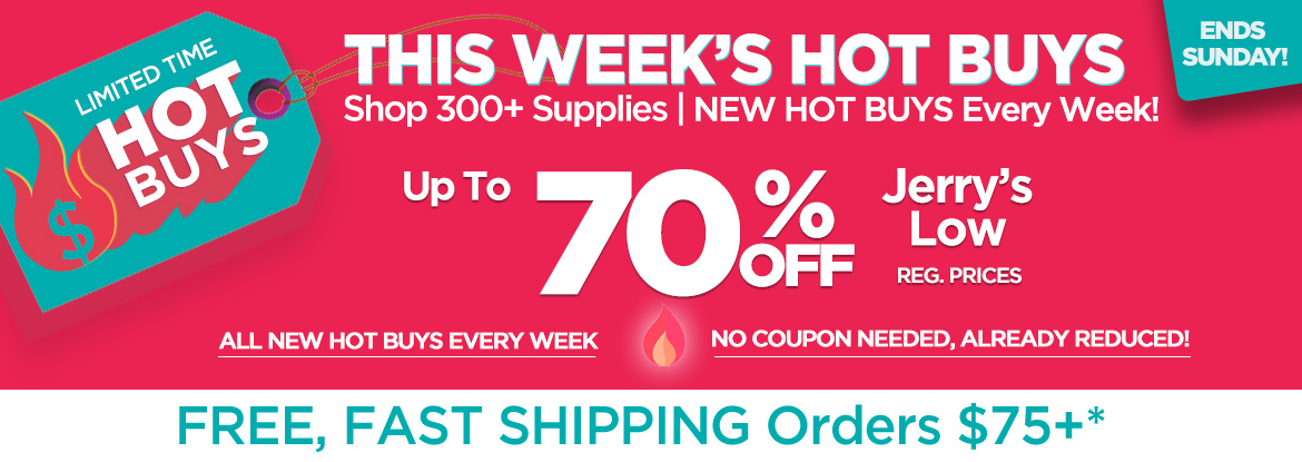 Limited Time HOT BUYS - Up to 70%OFF Reg Prices