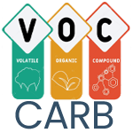 Restricted Shipping CARB States VOC icon Restricted Shipping CARB States VOC icon