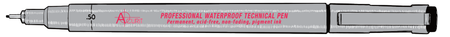 Acurit Waterproof Technical Pen illustration