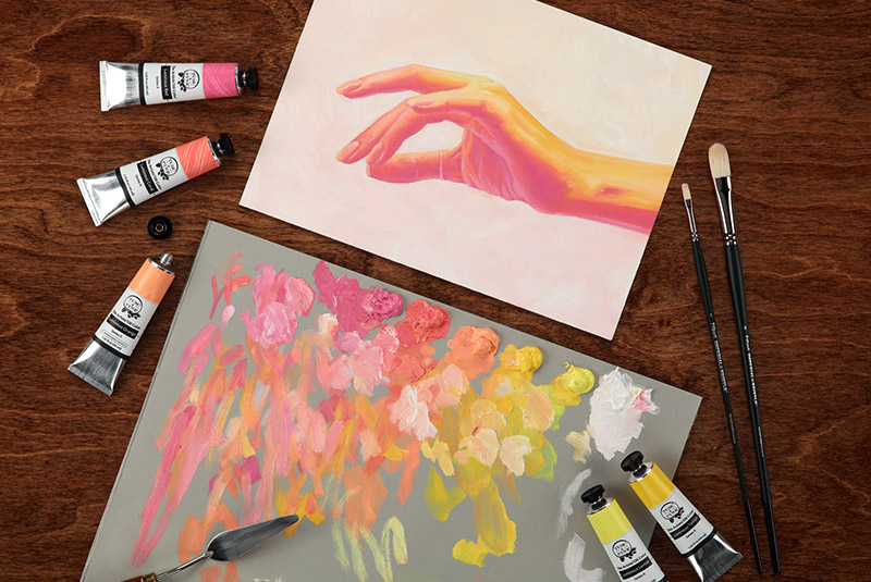 Tusc & Pine Artist Oil Paints Luminous Warm Colors
