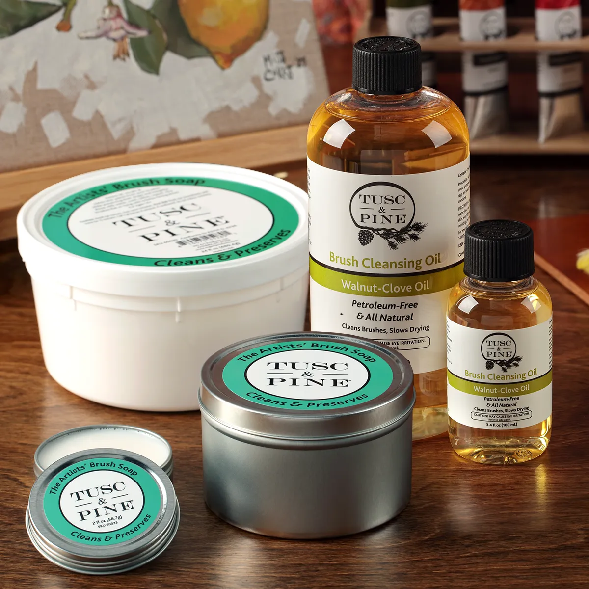 Featured Video - Tusc & Pine Brush Soap & Cleansing Oil