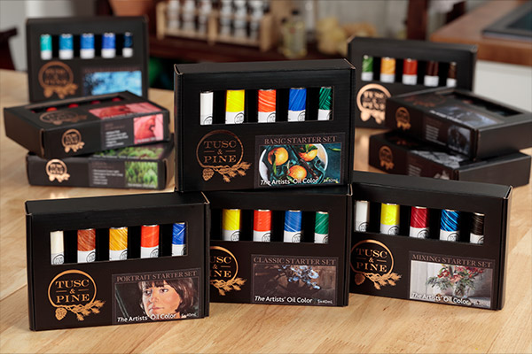 See the Tusc & Pine Oil Color Sets