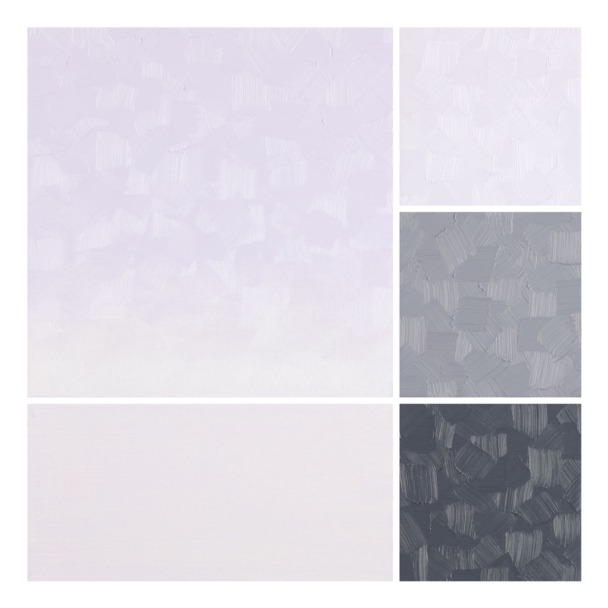 Whisper Violet artist oil color painted swatch