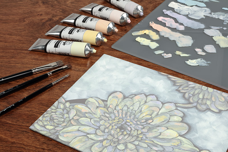 Tusc & Pine Artist Oil Paints Whisper Collection - Warm colors