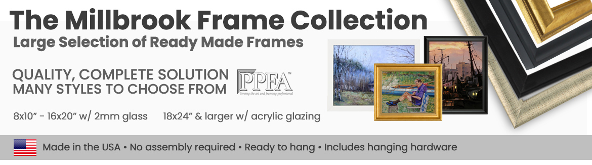 The Millbrook Collection of Ready Made Wood Art Frames