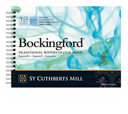 Bockingford Watercolor Paper Cold Press 140lb Watercolor Paper Spiral Pad 