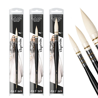 Kagalovska Quill Watercolor Brushes by Da Vinci 