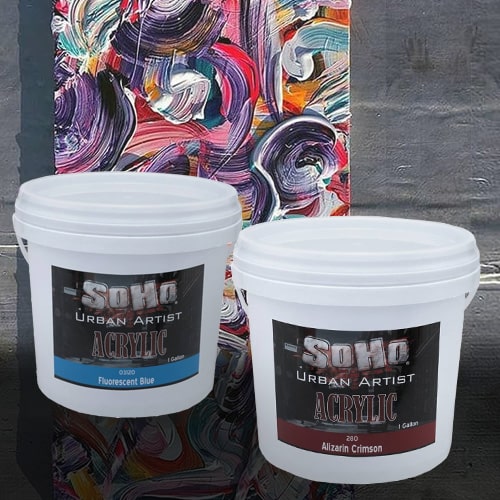 SoHo Urban Artist Heavy Body Acrylics - Gallon Size