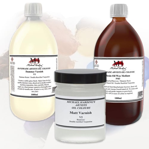 Michael Harding Artists' Oil Color Mediums & Varnishes