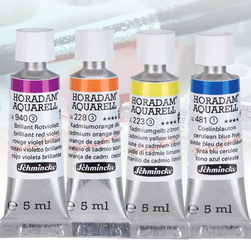 Schmincke Horadam Aquarell Watercolors, 5ml Tubes