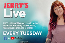 Jerry's LIVE interactive Art Workshops and Education