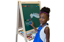 Creativity for children with easels, art sets, drawing books, paints, furniture and much more are available online at discounted prices.
