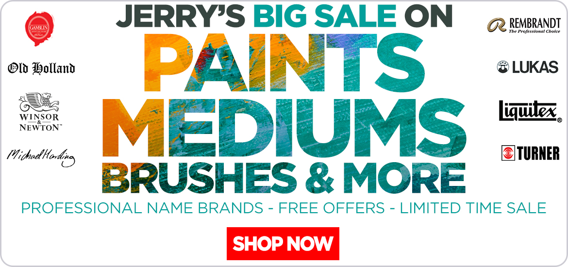 Paints and Mediums Sale