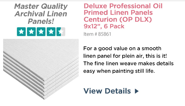 Deluxe Professional Oil Primed Linen Panels Centurion (OP DLX)