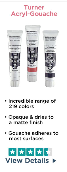 Turner Acryl Gouache Artist Acrylics