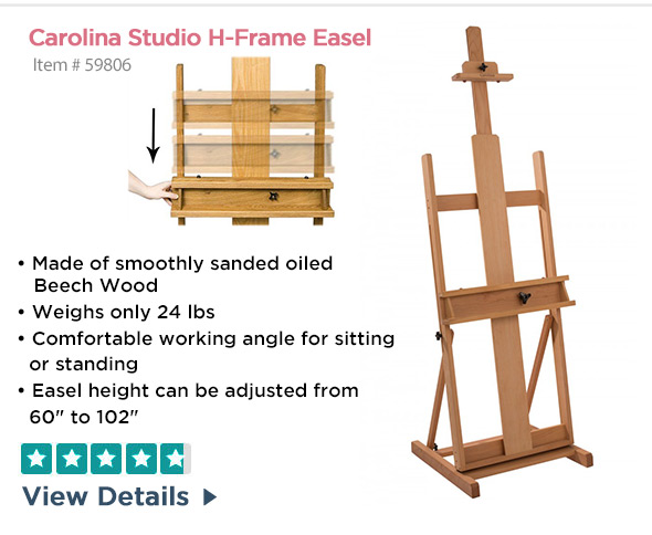 Carolina Studio H-Frame Easel