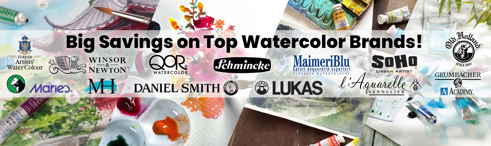 Save on Top Watercolor Brands