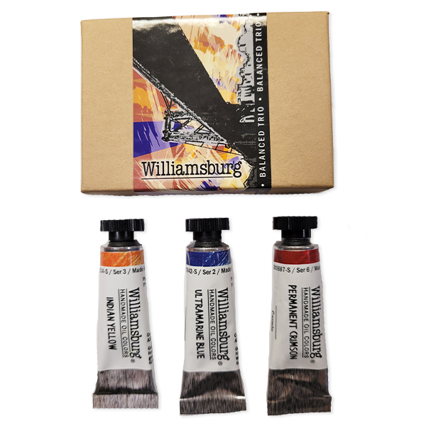 Buy $25 of Williamsburg Oil Colors, receive a Williamsburg 3-Color Set (a $5 value) 