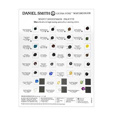 FREE* Daniel Smith Watercolor Dot Card