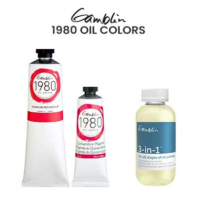  Gamblin Artist's Oil Paints