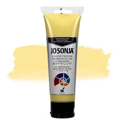 Jo Sonja Color Trends Acrylics 4oz. Primrose
