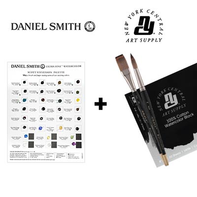 FREE* Daniel Smith Watercolor Dot Card