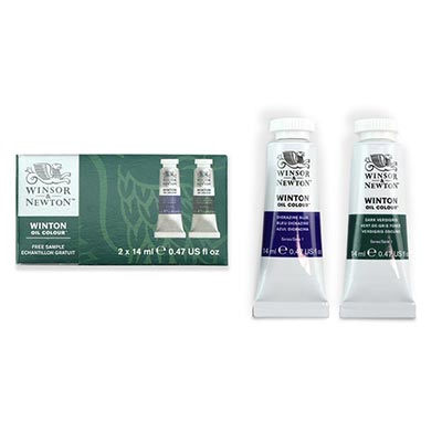 Winsor & Newton Winton Oil Paint Basic Set of 10, 21ml Tubes