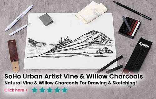 SoHo Urban Artist Charcoal and Drawing Sets