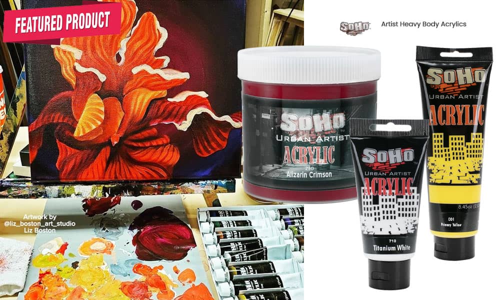 Soho Artist Heavy Body Acrylic Paints