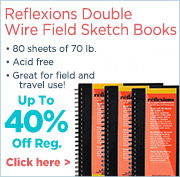Reflexions Double Wire Field Sketch Books