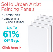 SoHo Urban Artist Painting Panels