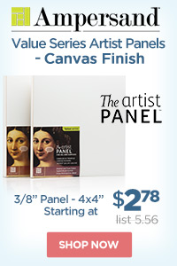 Ampersand Value Series Artist Panels - Canvas Finish