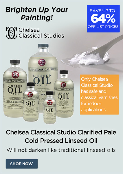 Chelsea Classical Studio Clarified Pale Cold Pressed Linseed Oil