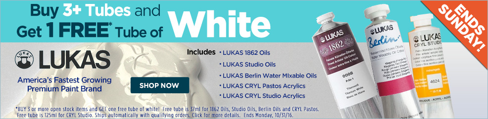 LUKAS White Sale- Ends Sunday