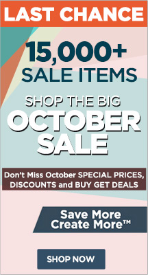 Last Chance - Shop BIG October Sale