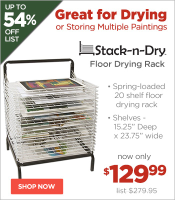 Stack N Dry Floor Drying Rackr