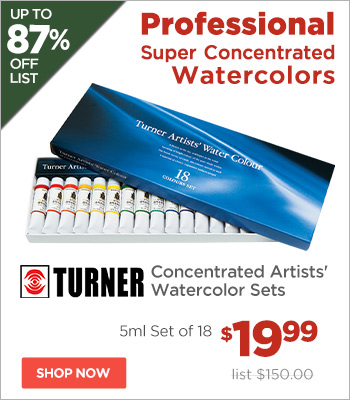 Turner Concentrated Artists' Watercolor Sets