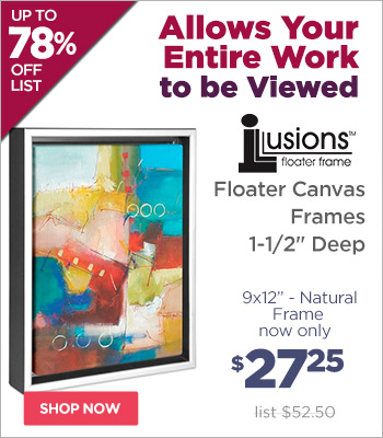Illusions Floater Canvas Frames