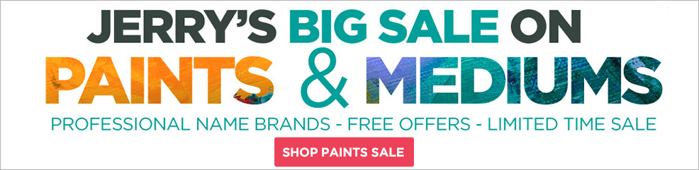 Shop All Top Brand Paints and Mediums on Sale
